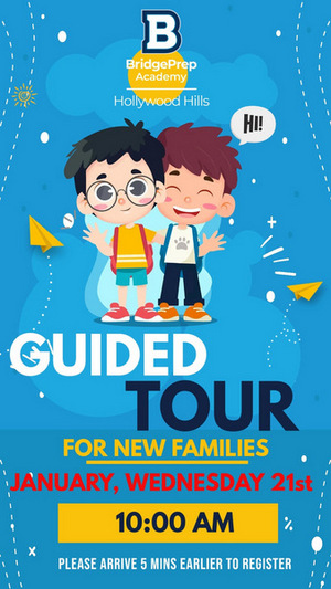 NEW FAMILIES: JANUARY GUIDED TOUR